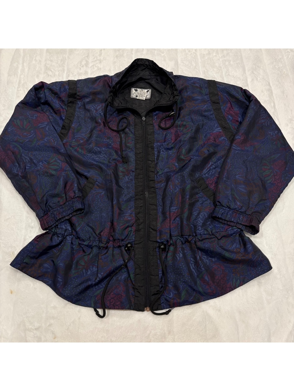 Sunterra Vintage 90s Retro Women's Jacket Size 1X Adjustable Waist
